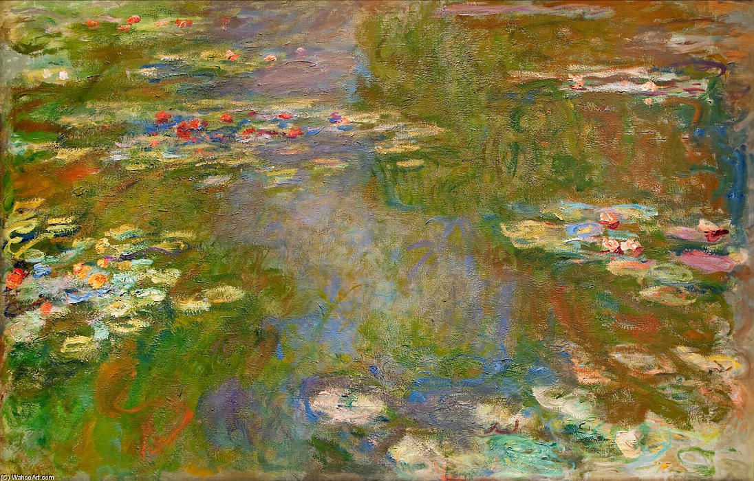 手工油画印象派睡莲70通过claudemonettopimpressionistscom